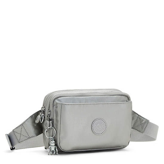 Kipling Abanu Multi Metallic Convertible Crossbody Bags Bright Metallic | CA 1028PJ